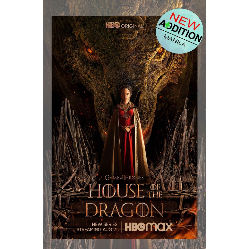 HOUSE OF DRAGON Season 1 poster Shopee Philippines