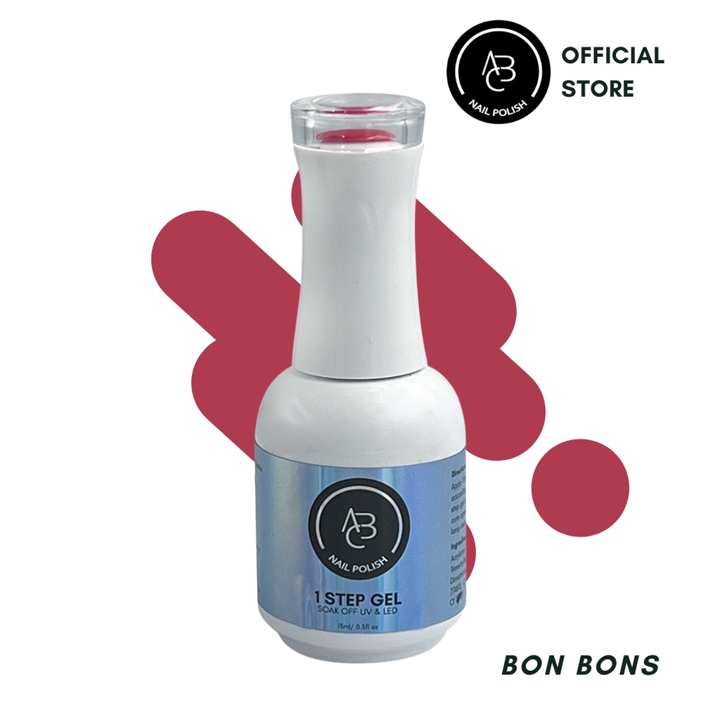 ABC Nail Polish Bon Bons 1 Step Gel Nail Polish 15ml Shopee Philippines