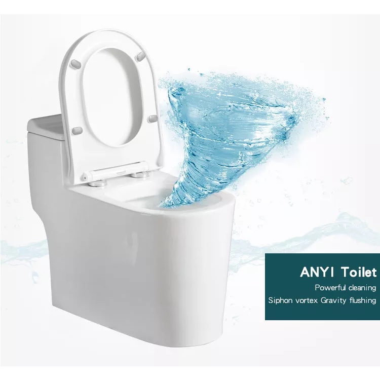 Ceramic Water Saving High quality Toilet Bowl Set with Seat Cover and