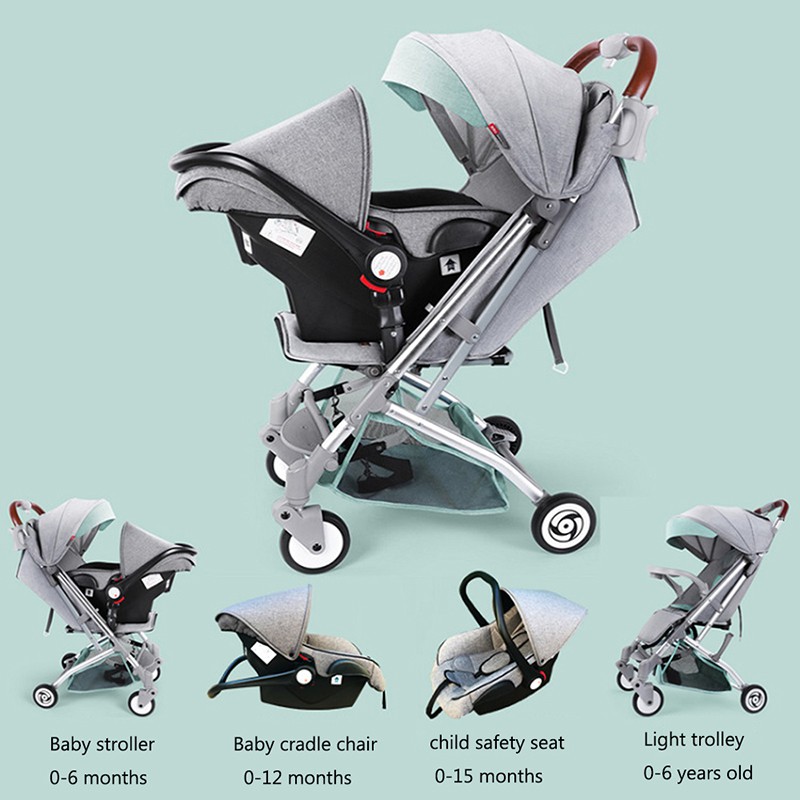 umbrella stroller with kickboard