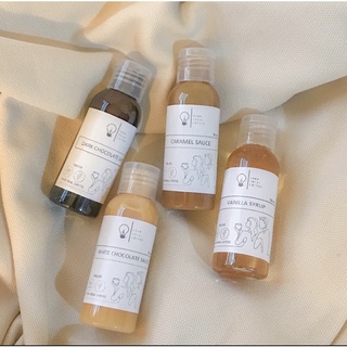 50mL Syrups (Vanilla, Caramel, Hazelnut, Salted Caramel, Peppermint, Almond, Butterscotch)
