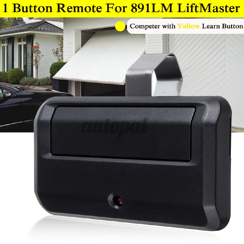 Car Garage Door Opener Remote Transmitter For 891lm Liftmaster Yellow Learn Button Shopee Philippines