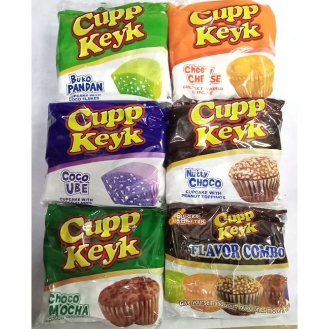 Cupp Keyk Buko Pandan /Cheezy Cheese/ Nutty Choco/Coco Ube/Choco Mocha ...