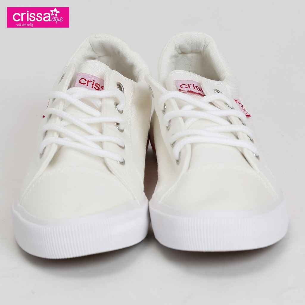 Crissa Steps Ladies Lace Up Shoes CSC060694 (White