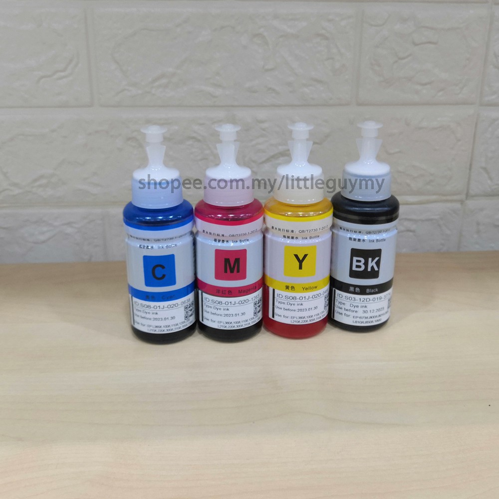 Epson L Series Refill Ink Ml For Epson L L L Shopee