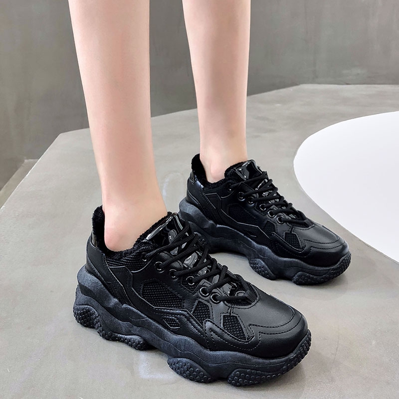 womens casual black sneakers