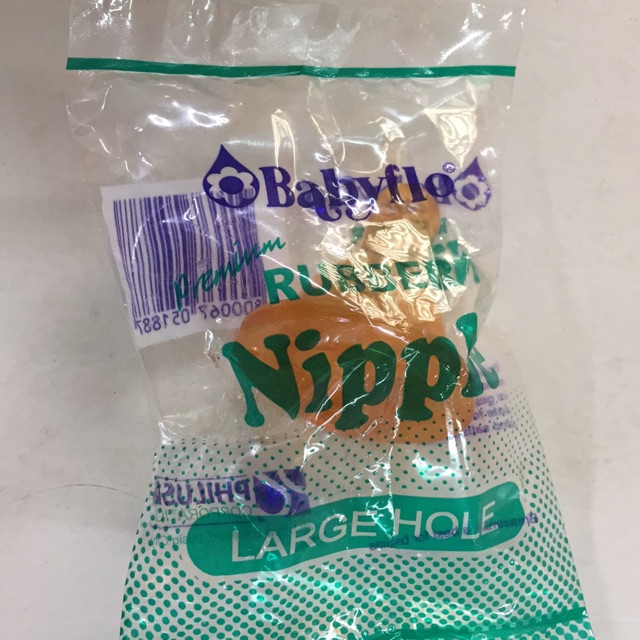babyflo rubber nipple