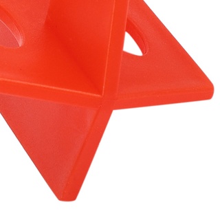 50pcs 2mm Tile Leveling System 3 Side Tile Spacer - Cross And T Wall Floor, Red Single 3.5 * 2.8cm #7