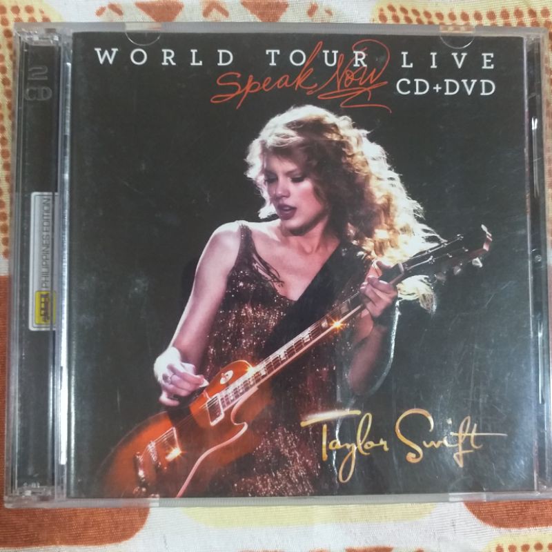 Speak Now World Tour Live Taylor Swift CD + DVD | Shopee Philippines Speak Now World Tour Live Taylor Swift CD + DVD | Shopee Philippines