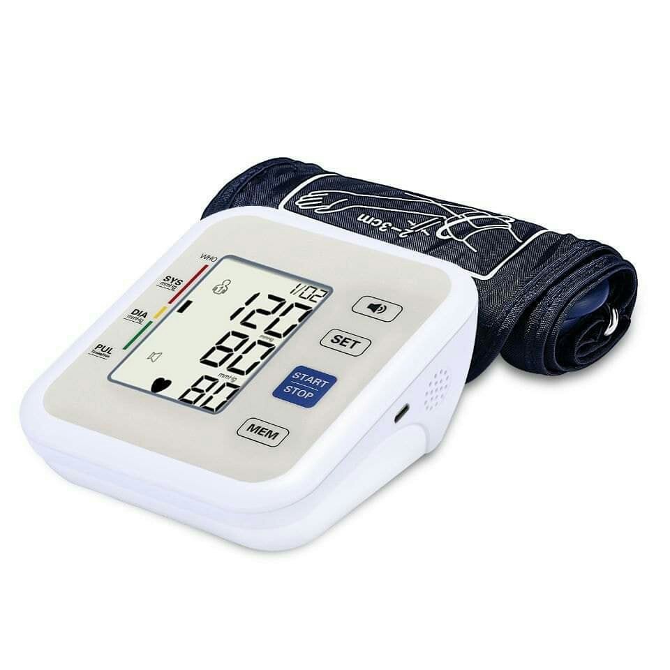 Electronic USB or Battery Operated Blood Pressure Monitor | Shopee ...