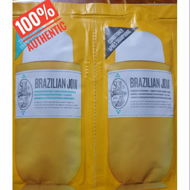 SOL DE JANEIRO BRAZILIAN JOIA SHAMPOO & CONDITIONER SET (10ml) Shopee