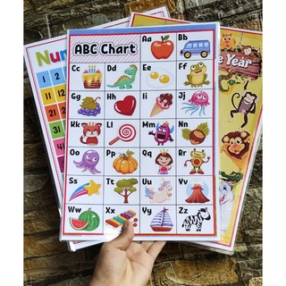 Laminated Chart Abc Alphabets Shopee Philippines My Xxx Hot Girl