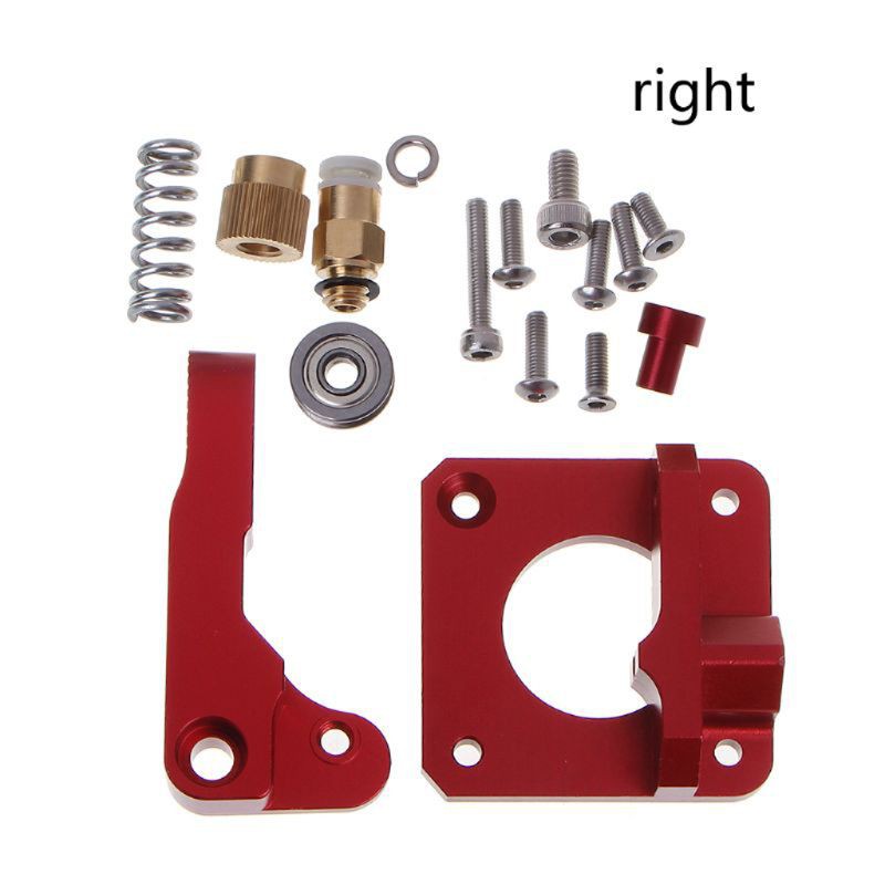 3D Printer Parts Upgrade MK8 CR10 Extruder Aluminum Alloy Block Extruder 1.75MM