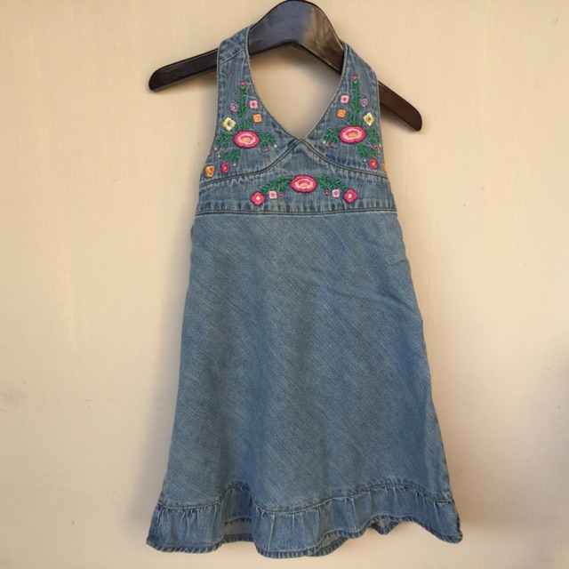 old navy denim dress toddler