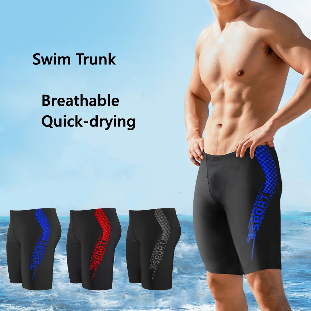 Men's Swimming Attire Swimming Trunks Short Swimsuit Swimwear