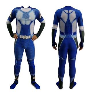 New The Boys Cosplay Costumes 3D Spandex Zentai Adults Kids The Seven Homelander A-Train The Deep Starlight Bodysuit Costumes #7