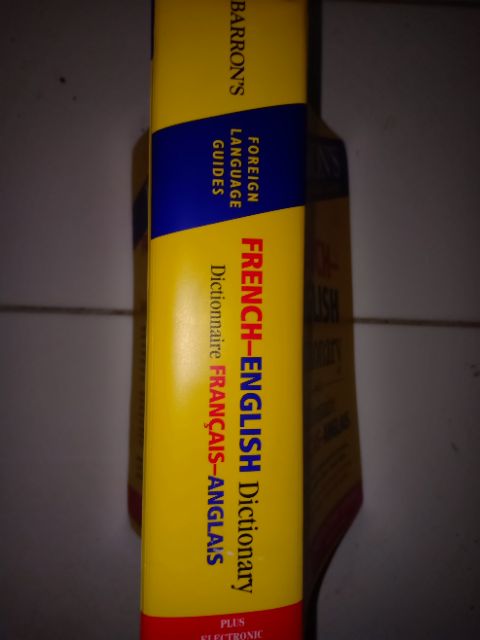 Barron S English French Dictionary Shopee Philippines