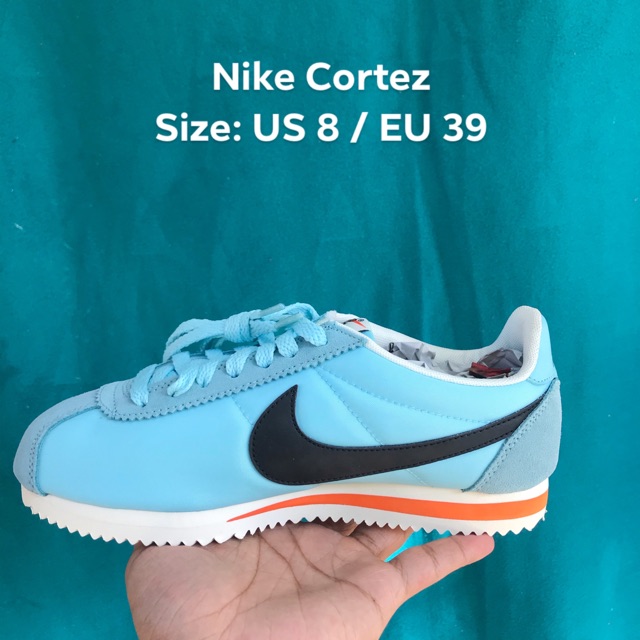 nike cortez sky blue 