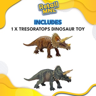 Retailmnl World of Jurassic 8 Inch Triceratops Gift Jurassic Dinosaur Figure Action Figure Toy