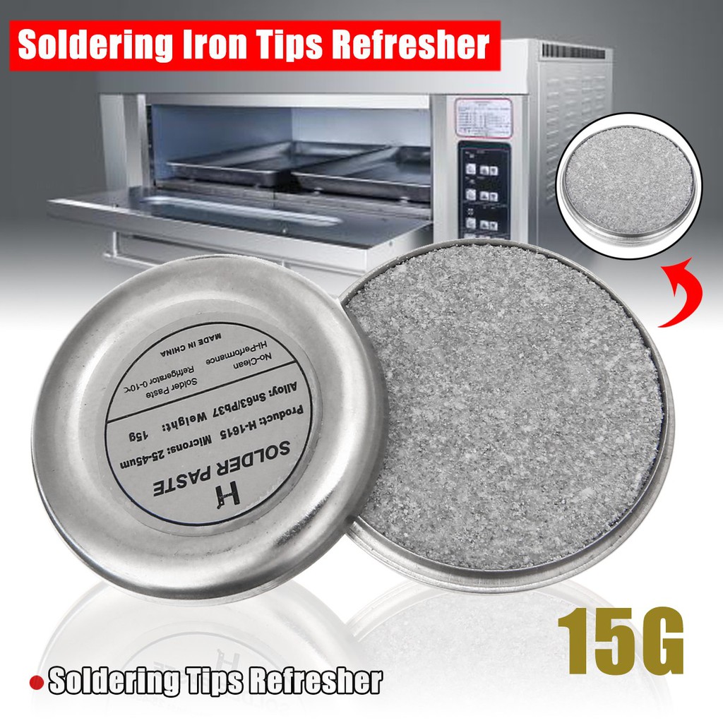 jiamy 15g Tinner Soldering Iron Tips Refresher Oxide Paste sn63/pb37 25