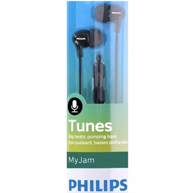 philips she3555 in ear wired earphones with mic