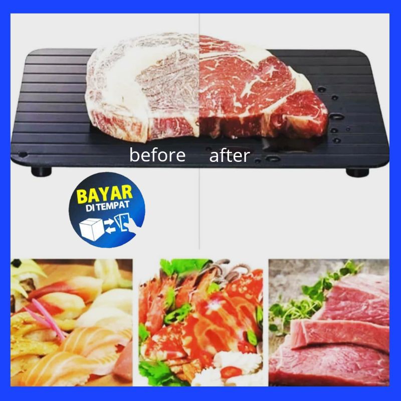 Quickly Defrost Meat Thawing Mat Seafood Freezing Defrost Express
