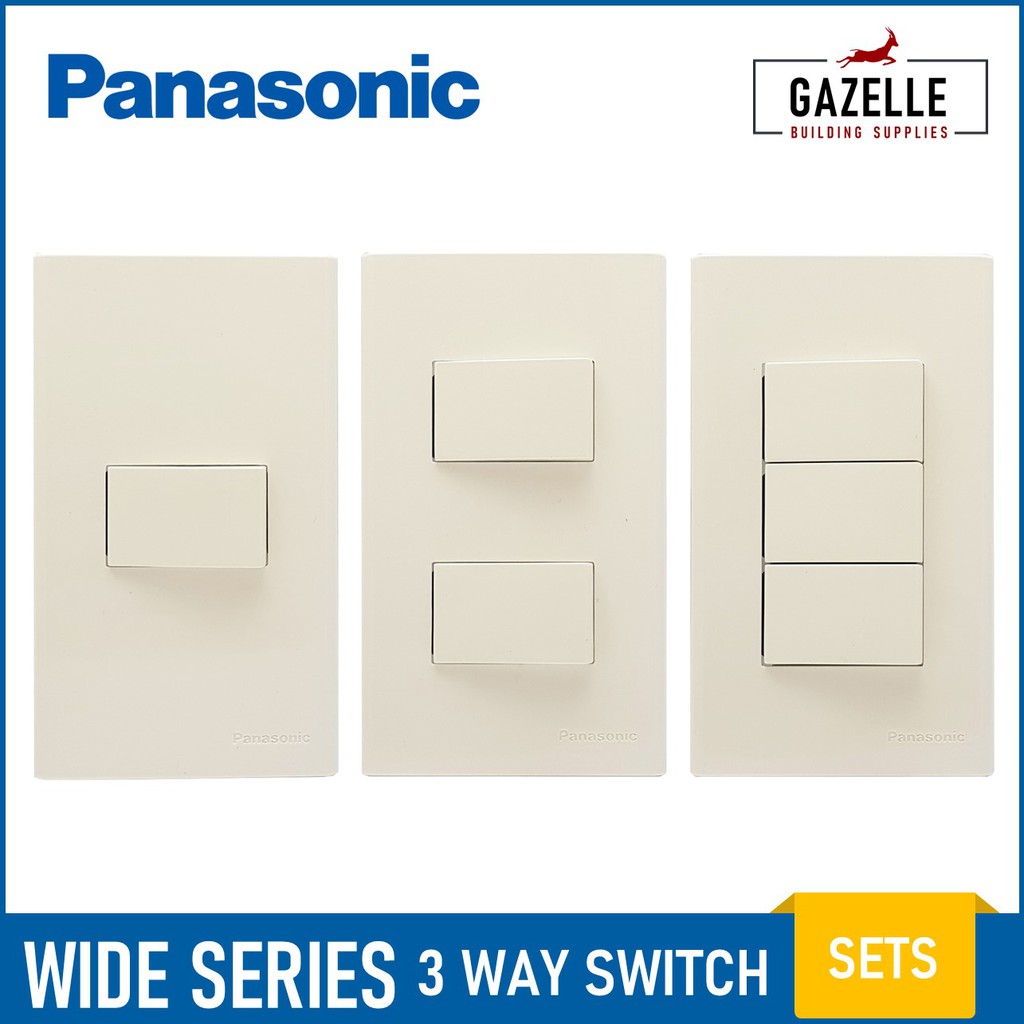 Panasonic Wide Series 3 Way Switches Shopee Philippines