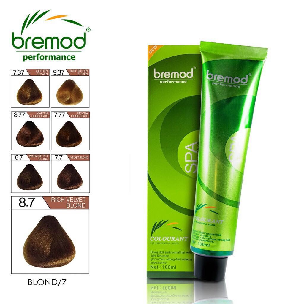 Bremod Performance Hair Color (Blond Series , , , , , ,  ) | Shopee Philippines
