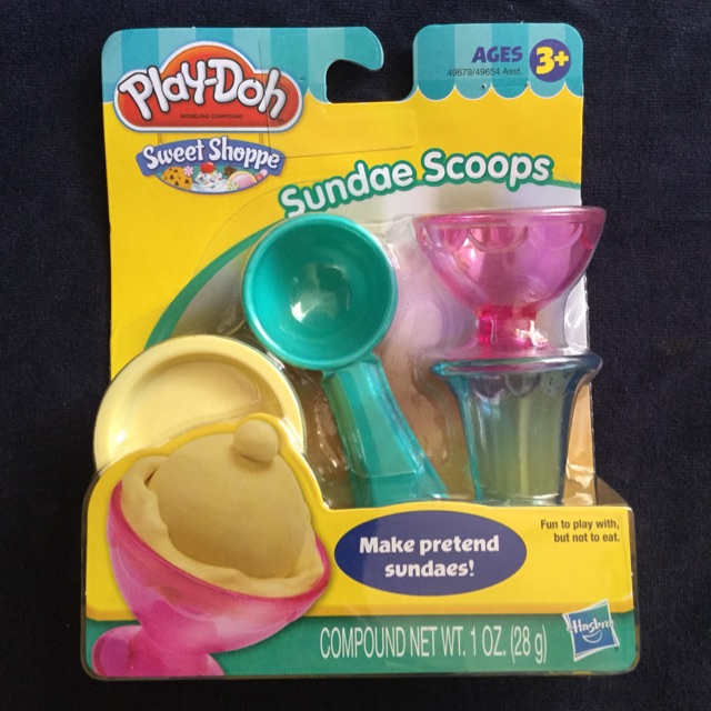 play doh sundae scoops