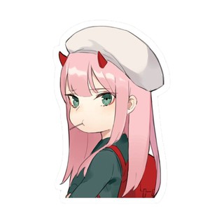 Anime Sticker Darling In The Franxx Zero Two ãã¼ãªã³ ã¤ã³ ã¶ ãã©ã³ã­ã¹ Stickers Shopee Philippines