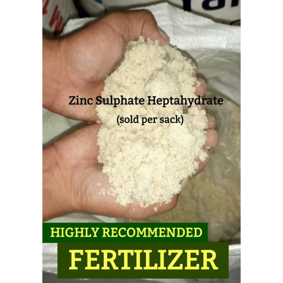 Zinc Sulphate Heptahydrate Fertilizer Grade Per Sack Shopee Philippines 9097