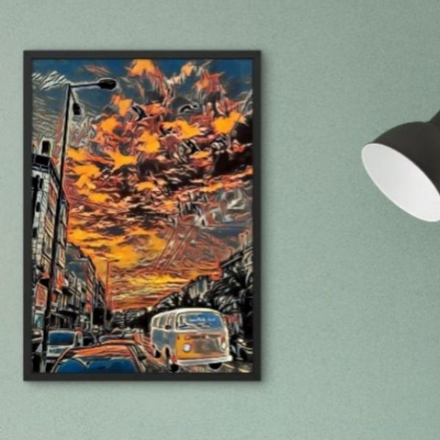 photo frame art