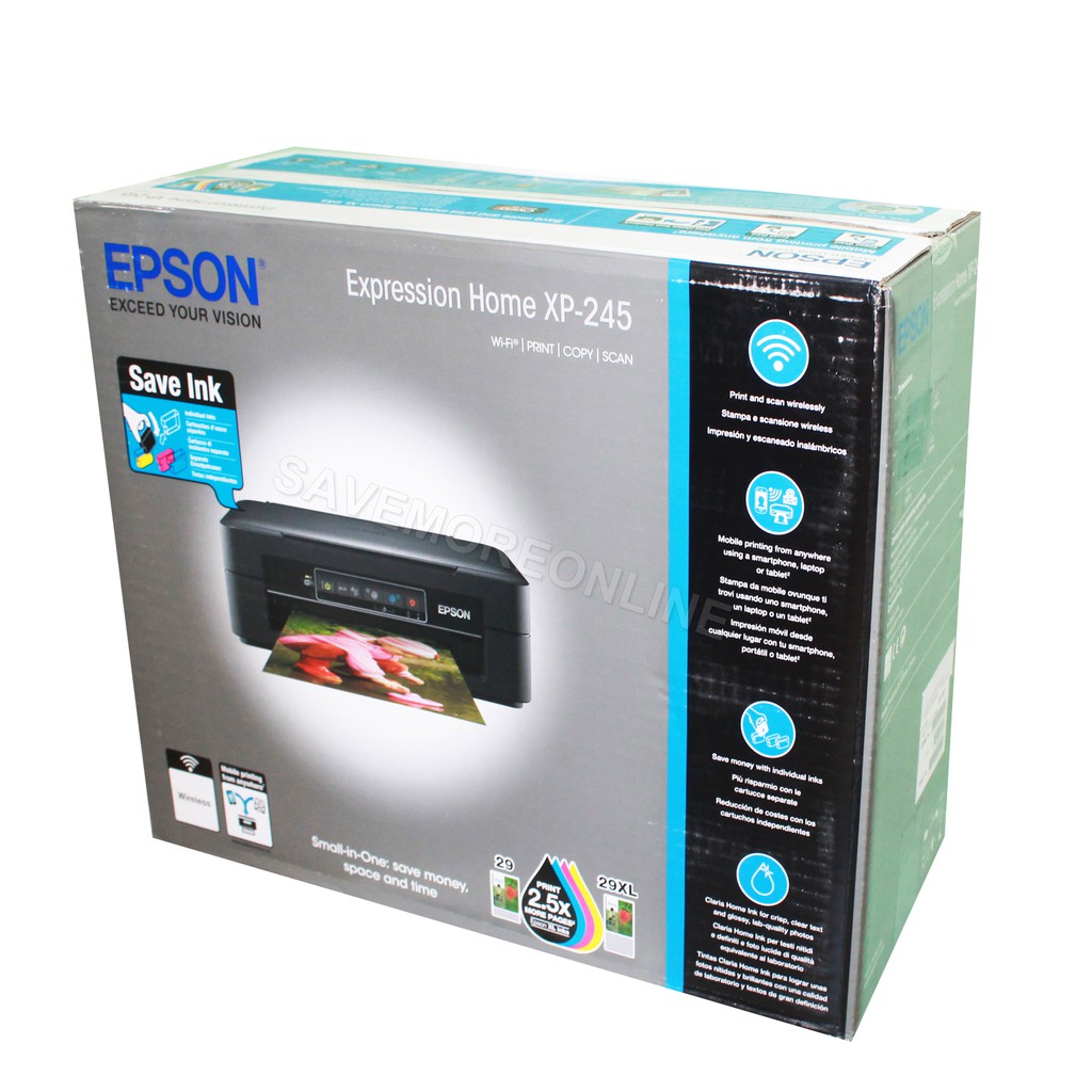 Epson Xp 245 Printer W Ciss Sublimation Inks Shopee Philippines