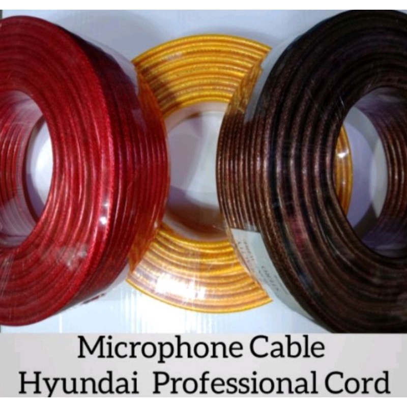 HYUNDAI PROFESSIONAL MICROPHONE CABLE WIRE Shopee Philippines