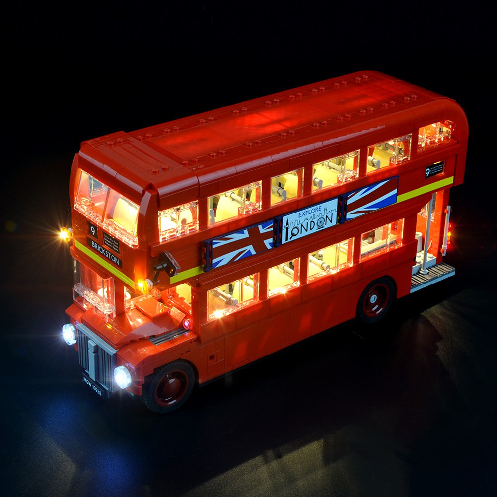 lego london bus lights