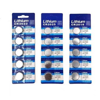 CR2016 CR2025 CR2032 Primary Lithium Button Cell Battery 3V for Watch Calculator Toys Lights
