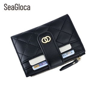 COD SeaGloca New Luxury Women Short Wallet Lady Purse With Card Holder No. 353 #1