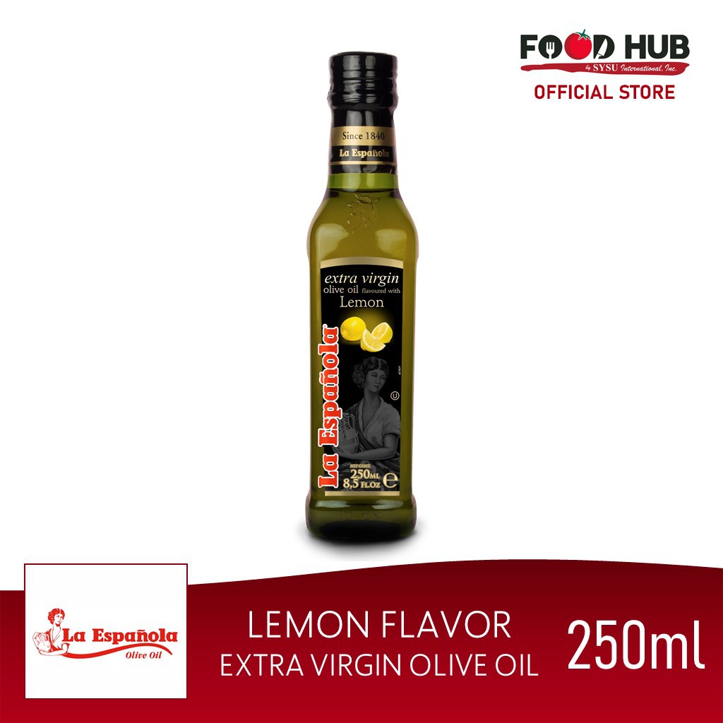 La Española Extra Virgin Olive Oil Lemon Flavor 250mL Shopee Philippines