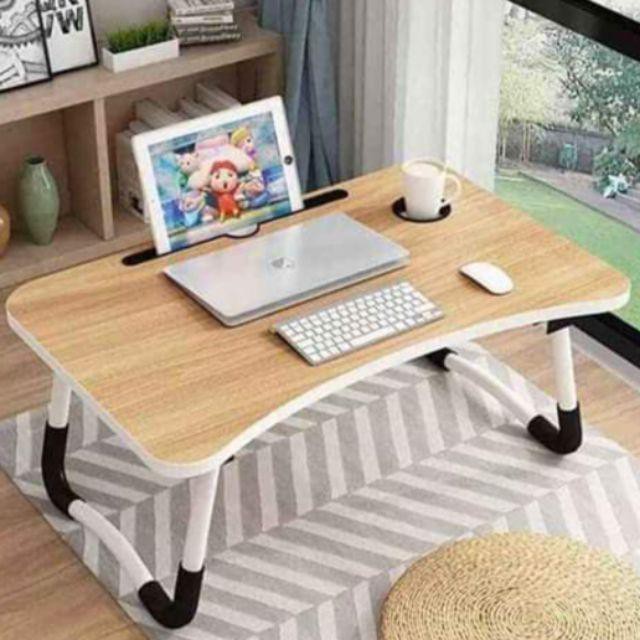 Foldable Laptop table/mini Desk Study Table | Shopee ...