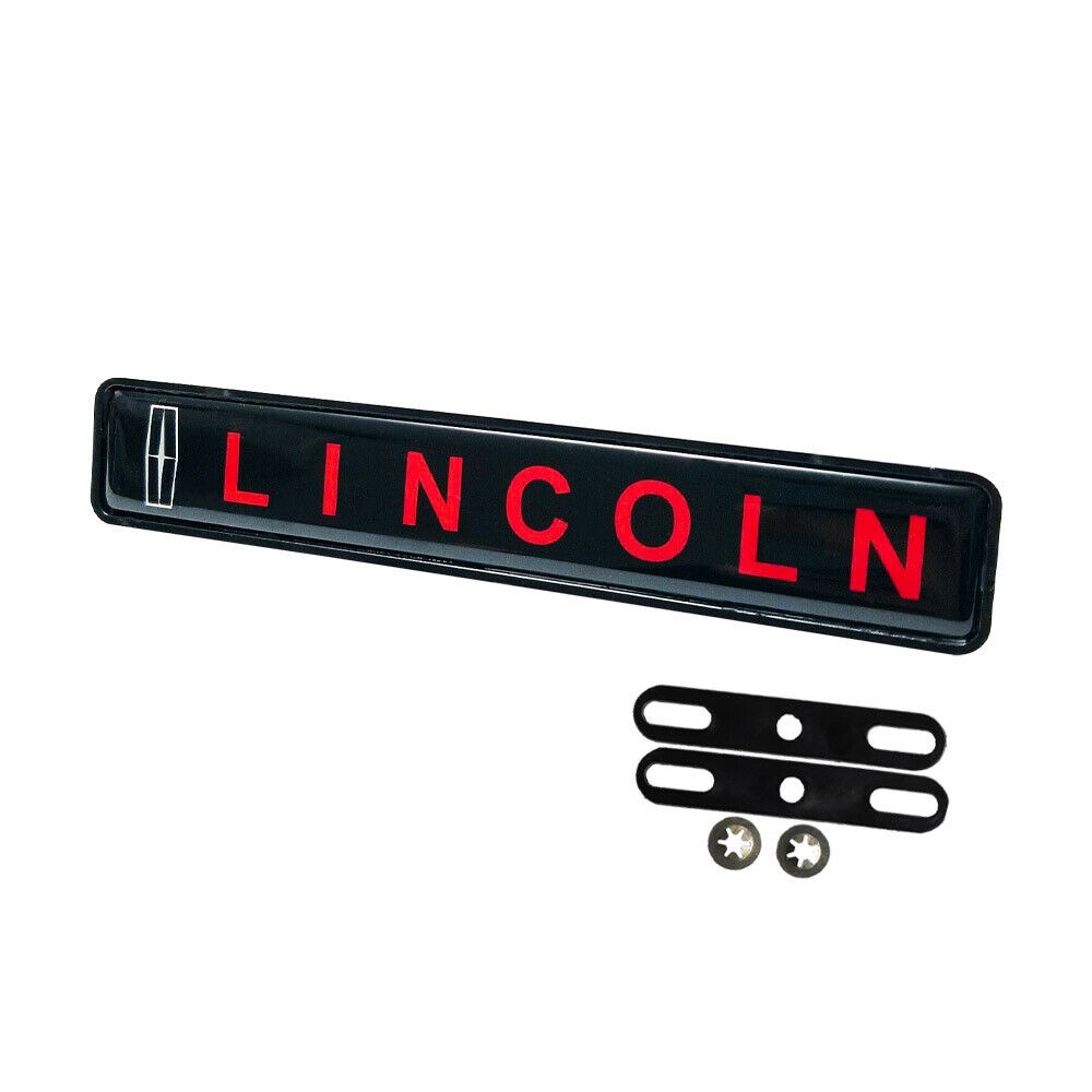 1Pc LINCOLN NAVIGATOR Car Front Grille Luminous Emblem Badge LED
