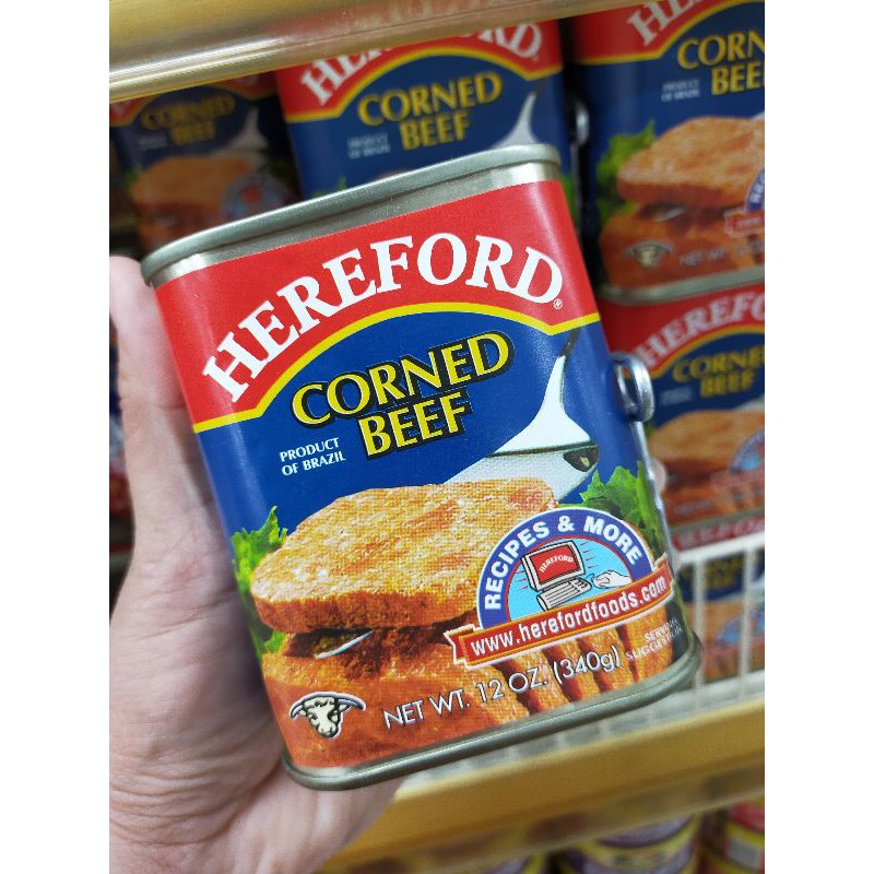 Hereford Corned Beef 340g Shopee Philippines