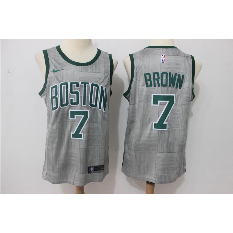 Boston Celtics BROWN New Jersey Outdoor 
