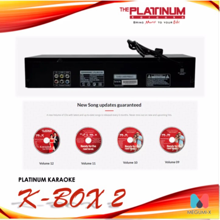 Platinum K Box 2 Home Karaoke Player Only Cost 3 500