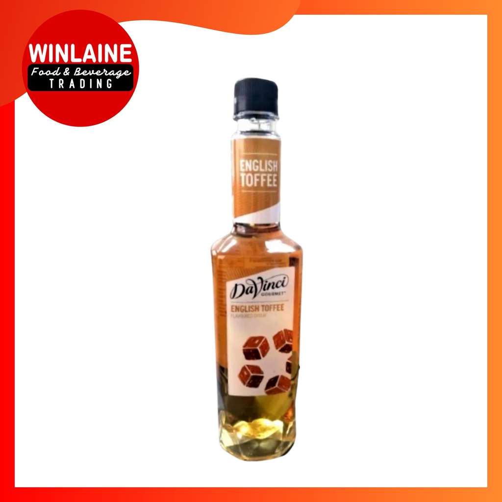 DaVinci English Toffee Syrup Shopee Philippines