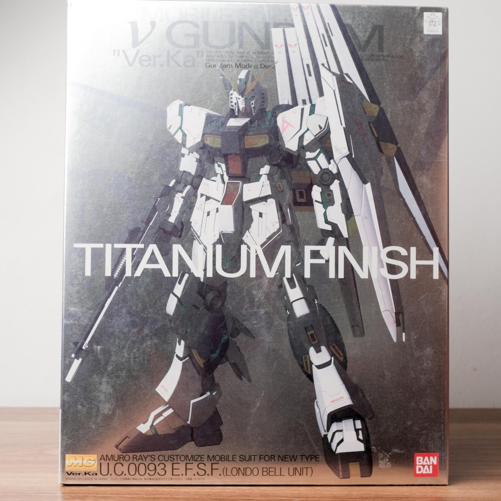 MG RX-93 Nu Gundam Ver.Ka Titanium Finish | Shopee Philippines