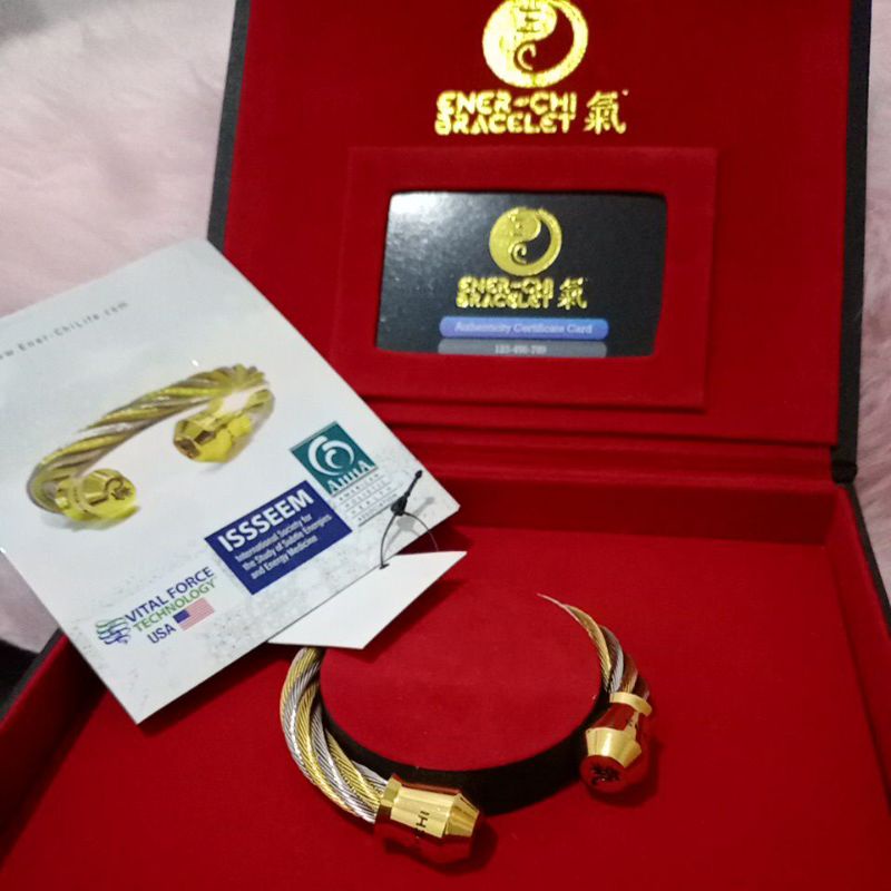 Enerchi Bracelet ANTI EMF AUTHENTIC(beware of FAKES) Shopee Philippines