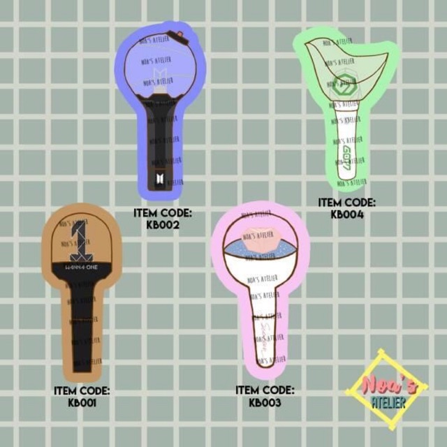 kpop boy group lightstick stickers shopee philippines