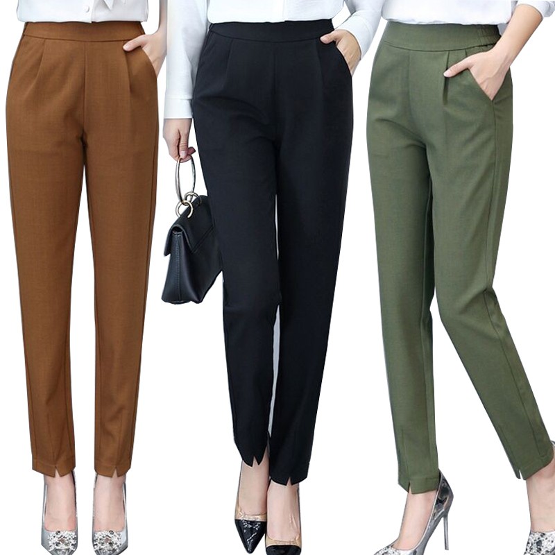 plus size office pants