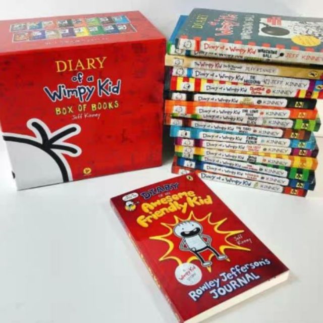 【Big Size】Wimpy Kid (set of 16,Brand New with Box) | Shopee Philippines