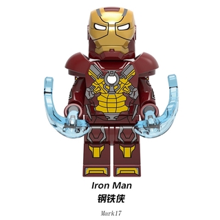Mark 43 Building Blocks Lego Super Heroes Iron Man Minifigures Toys For Children Xh1338 Shopee Philippines
